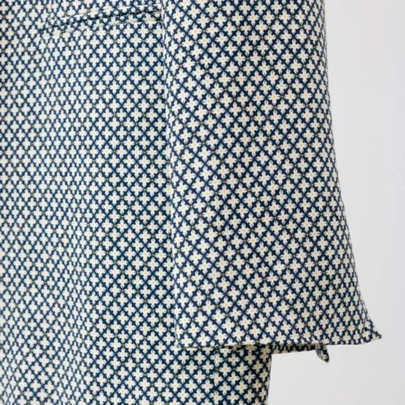 Stella McCartney SS/12 Runway Navy Patterned Blazer - Picture 9 of 12